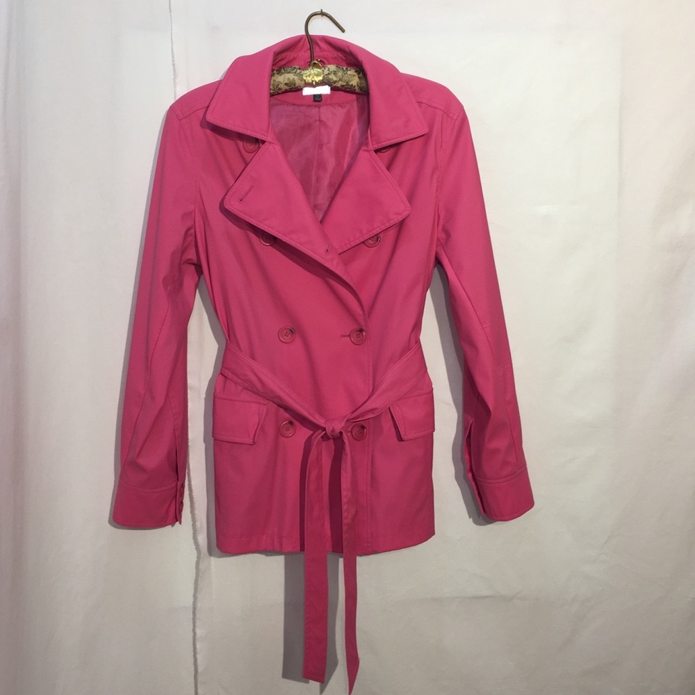 Glacca pink rain jacket